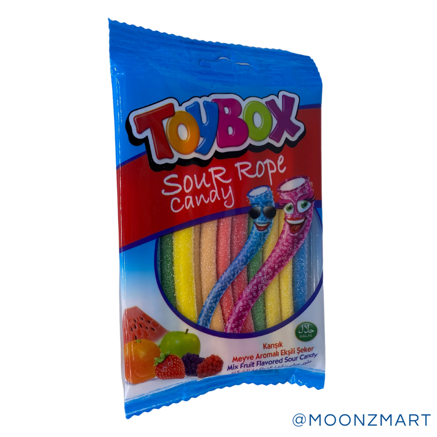 Toybox Sour Ropes Candy - MOONZMART