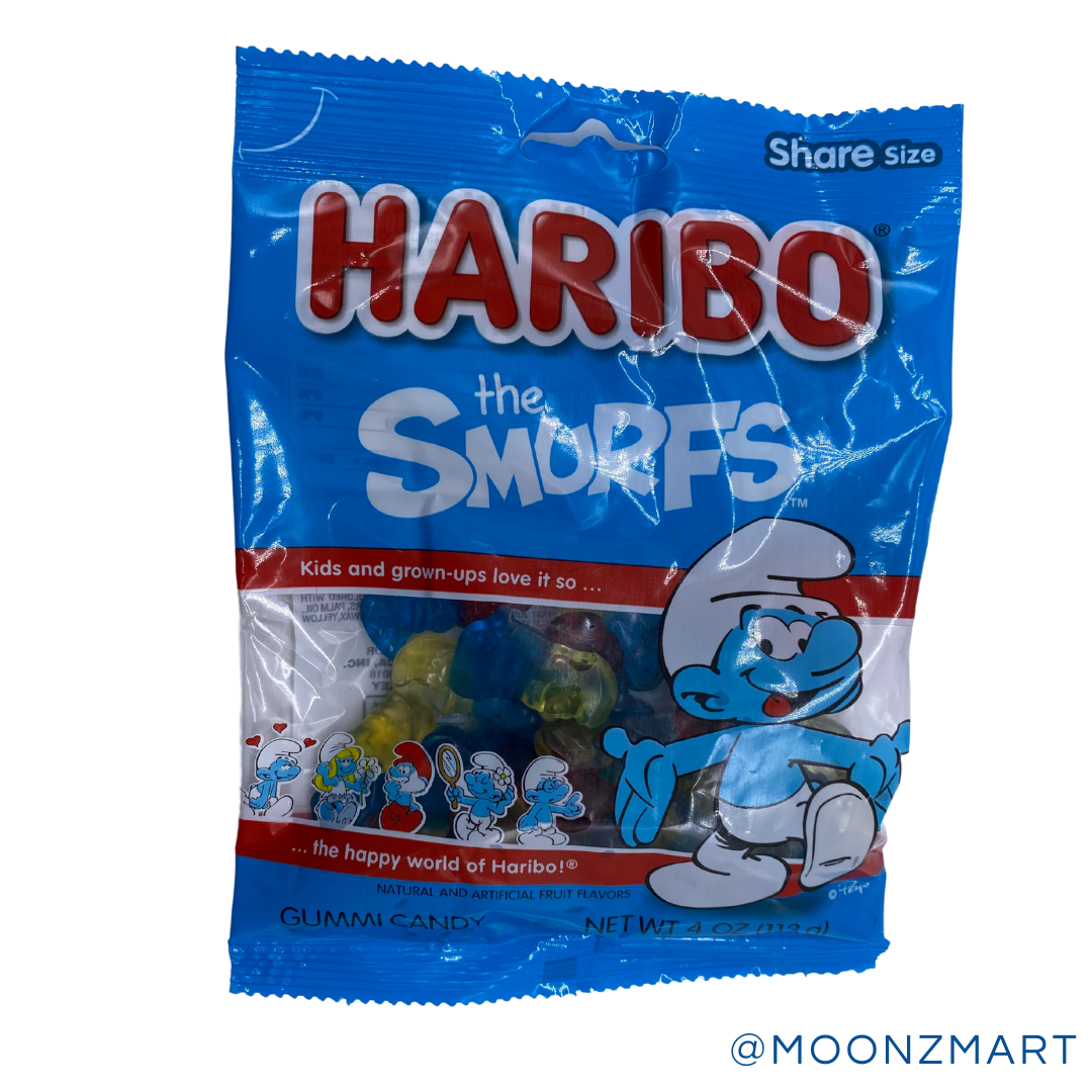 Haribo Smurfs Candy - MOONZMART